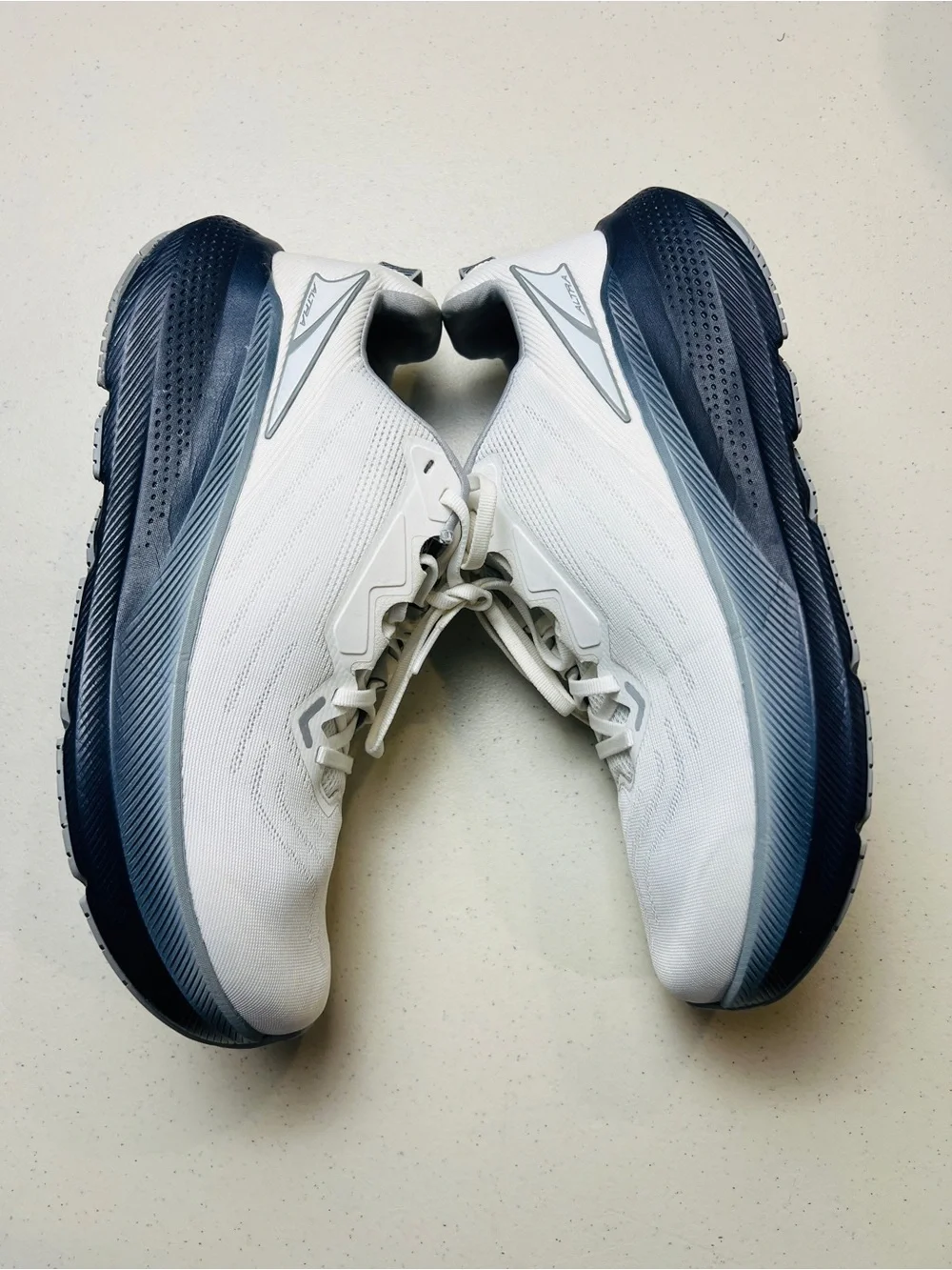 Altra FWD Via Running Shoes White/Blue Men Size 11.5